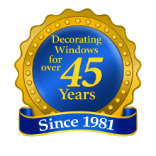Decorating Windows for over 45 Years Since 1981